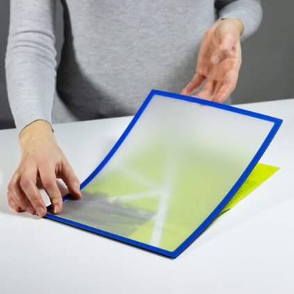 Magnetická kapsa A4 s modrým rámečkem (Počet kusů 1 ks)