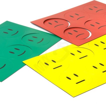 4720 magneticky smajlik pr 60 mm 6 ks a5 set tri barev