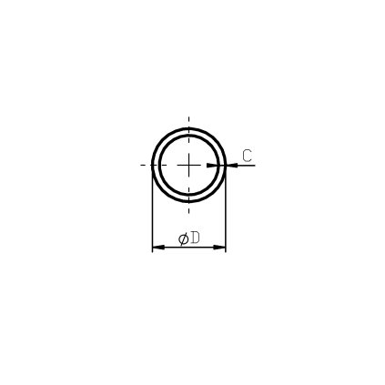 5044 nerezova ocel trubka pr 12x1 5 mm delka 1 m bezesva 1 4301