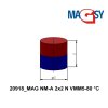 Neodymový magnet válec pr.2x2 N 80 °C VMM5 (Počet kusů 1 ks)