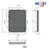 1633 3 magneticka dvirka up 500x660 mm