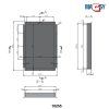 2998 3 magneticka dvirka up 400x600 mm