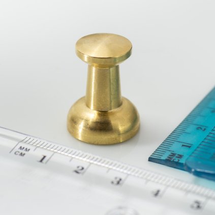 1378 magnet v kovovem pouzdre zlaty