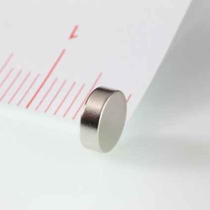 Neodymový magnet válec pr.6x2 N 80 °C, VMM4-N35 (Počet kusů 1 ks)