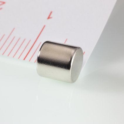 Neodymový magnet válec pr.6x6 N 80 °C, VMM4-N35 (Počet kusů 1 ks)
