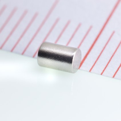 Neodymový magnet válec pr.2x3 N 80 °C, VMM5-N38 (Počet kusů 1 ks)