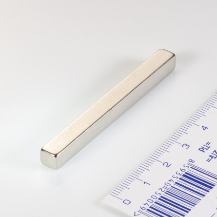 Neodymový magnet kvádr 60x6x6 N 150 °C, VMM1SH-N27SH (Počet kusů 1 ks)