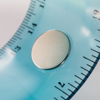 Neodymový magnet válec pr.14x1 N 80 °C, VMM7-N42 (Počet kusů 1 ks)