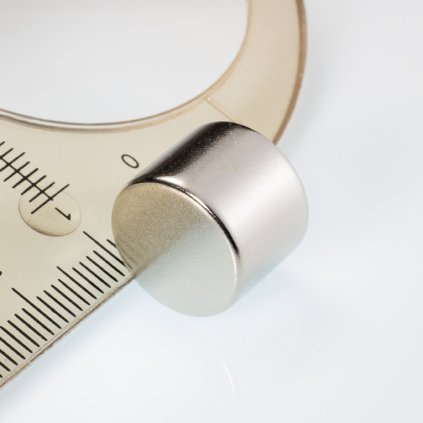 Neodymový magnet válec pr.14x11 N 80 °C, VMM7-N42 (Počet kusů 1 ks)