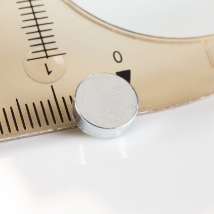 Neodymový magnet válec pr.8,5x3 Z 150 °C, VMM6SH-N40SH (Počet kusů 1 ks)