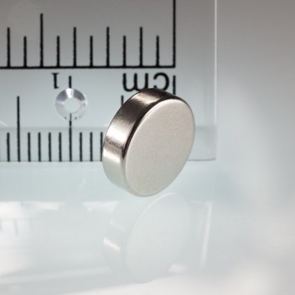 Neodymový magnet válec pr.10x3 N 80 °C, VMM7-N42 (Počet kusů 1 ks)