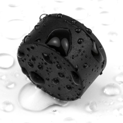 4567 vodeodolny pogumovany neodymovy magnet valec pr 16 8 x 9 4 mm