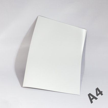 Magnetická fólie A4 matná bílá tloušťka 1 mm (Počet kusů 1 ks)