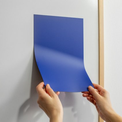 Magnetická fólie A3 (420x297 mm) 1 mm - modrá (Počet kusů 1 ks)