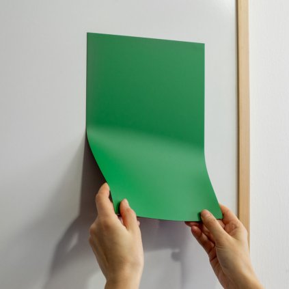 Magnetická fólie A3 (420x297 mm) 1 mm - zelená (Počet kusů 1 ks)