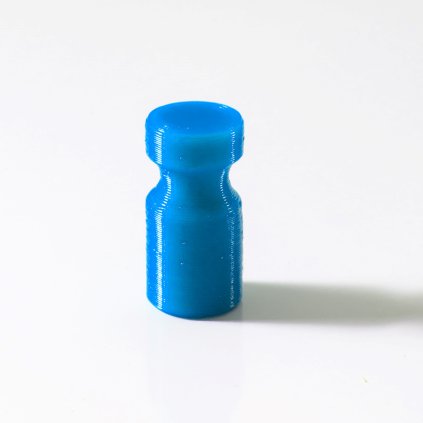 Velmi silný magnet v plastovém pouzdře bez potisku - modrý (Počet kusů 1 ks)