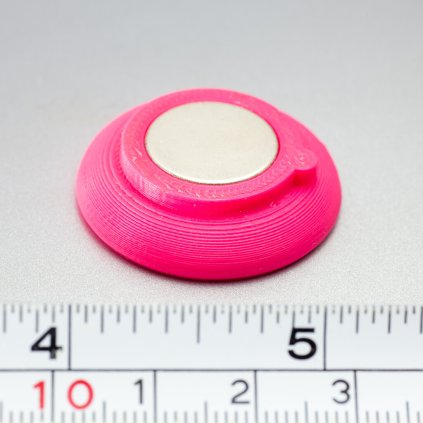 6295 velmi silny magnet v plastovem pouzdre bez potisku ruzovy