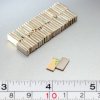 Neodymový magnet se samolepkou 3M, 10x5x1 mm, tlousťka samolepky 0,06 mm (Počet kusů 1 ks)