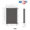 5224 6 magneticka dvirka 200x300 mm