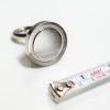 Magnetický háček stříbrný, průměr 32 mm, NdFeB, odtrhová síla 34 kg (Počet kusů 1 ks)