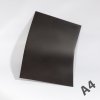 Magnetická fólie A4 (297x210 mm) 1mm - černá - bez povrchové úpravy (Počet kusů 1 ks)