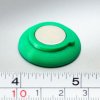 6292 velmi silny magnet v plastovem pouzdre bez potisku zeleny