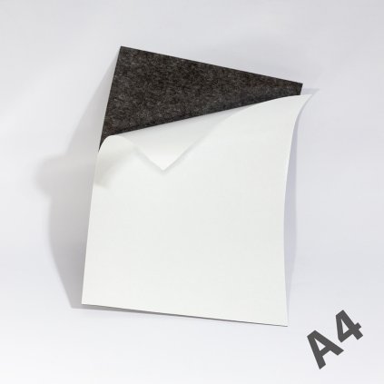 Samolepicí magnetická fólie A4 tloušťka 2 mm (Počet kusů 1 ks)