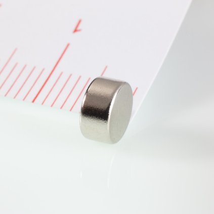 Neodymový magnet válec pr.6x3 N 80 °C, VMM4-N35 (Počet kusů 1 ks)
