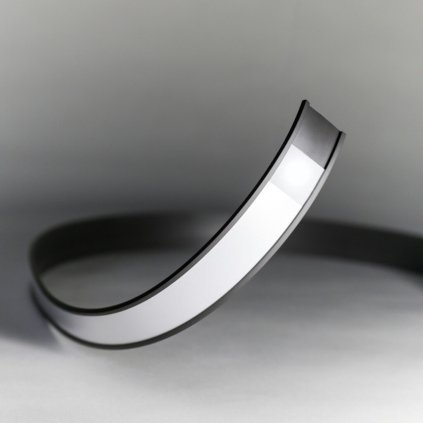 2443 magneticky stitek sire 30 mm delka 1 m magneticky c profil papirovy pasek pvc folie