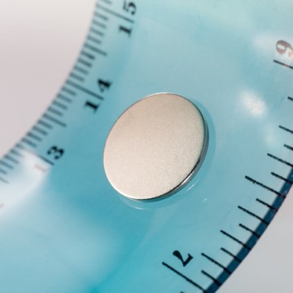 Neodymový magnet válec pr.13x1 N 80 °C, VMM7-N42 (Počet kusů 1 ks)