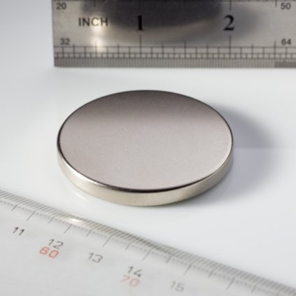 Neodymový magnet válec pr.45x5 N 80 °C, VMM4-N35 (Počet kusů 1 ks)