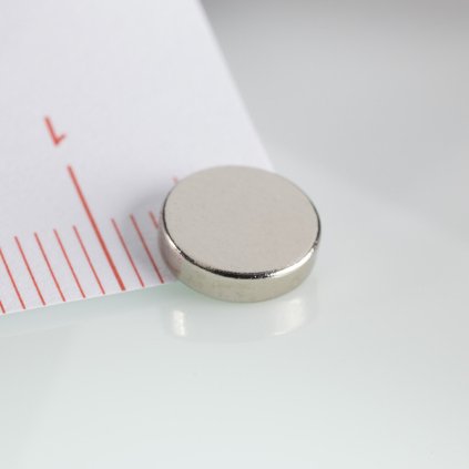 Neodymový magnet válec pr.8x2 N 80 °C, VMM4-N30 (Počet kusů 1 ks)