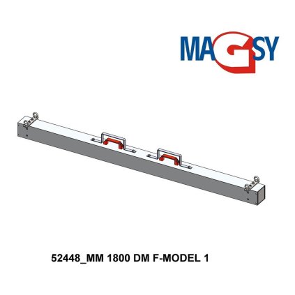 5974 magneticka metla na uklidove voziky mm 1800 dm f model 1