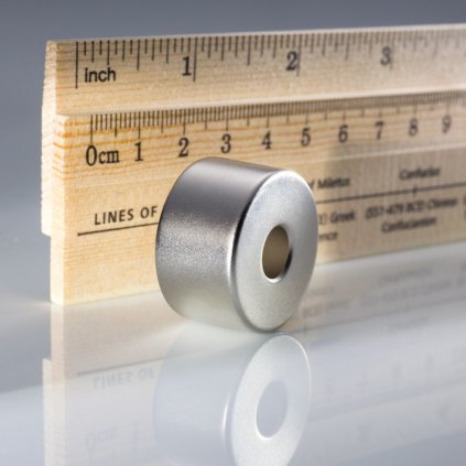 Neodymový magnet mezikruží pr.29x pr.9,2x16 N 80 °C, VMM5 (Počet kusů 1 ks)