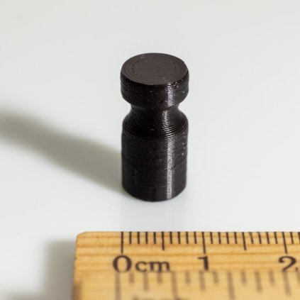 Velmi silný magnet v plastovém pouzdře bez potisku - černý (Počet kusů 1 ks)