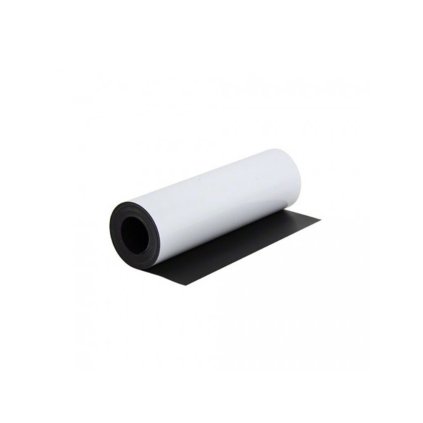 Magnetická fólie na auto - lesklá bílá, tloušťka 0,7 mm, šířka 0,62 m, délka 1m (Počet kusů 1 m)