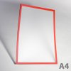 Magnetická kapsa A4 s červeným rámečkem (Počet kusů 1 ks)