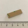 Neodymový magnet se samolepkou 3M, 30x9x2,5 mm, tloušťka samolepky 0,06 mm (Počet kusů 1 ks)