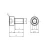 5560 1 nerezovy sroub m5x10 valcova hlava inbus