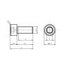 5563 1 nerezovy sroub m5x12 valcova hlava inbus