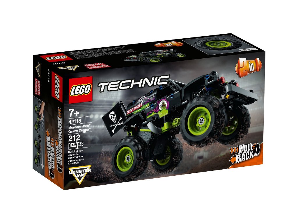 LEGO Technic 42118 Monster Jam Grave Digger Muzeum LEGA Tabor