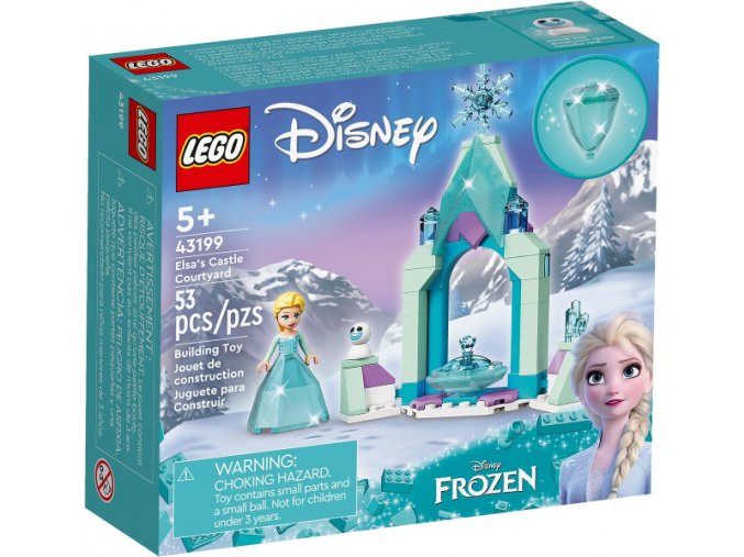 LEGO® Disney 43199 Elsa a zámecké nádvoří
