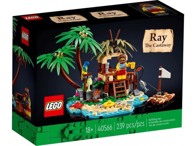 LEGO®  Ideas 40566 Ray the Castaway (Trosečník Ray)