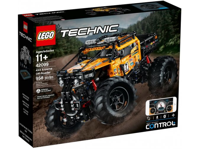 LEGO® TECHNIC 42099 RC Extrémní teréňák 4x4  + volná rodinná vstupenka do Muzea LEGA Tábor v hodnotě 540 Kč
