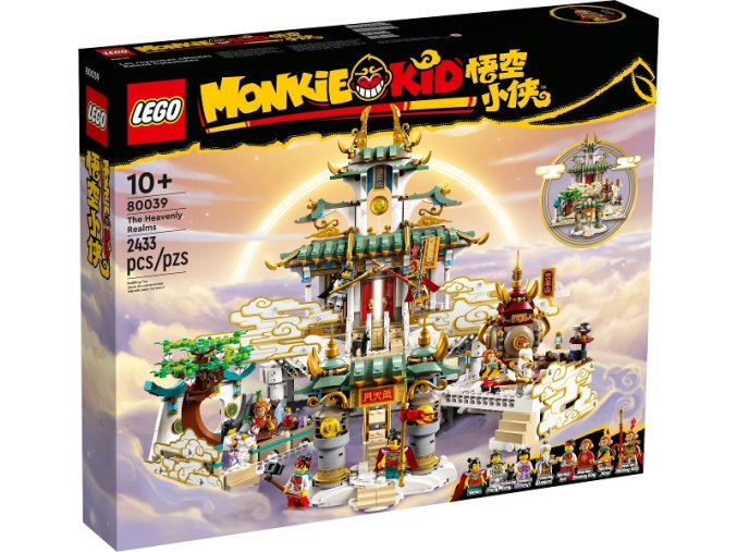 LEGO® Monkie Kid 80039 Nebeské říše  + volná rodinná vstupenka do Muzea LEGA Tábor v hodnotě 540 Kč