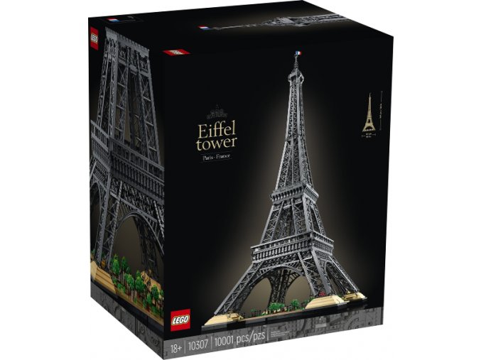 LEGO® ICONS 10307 Eiffelova věž  + volná rodinná vstupenka do Muzea LEGA Tábor v hodnotě 540 Kč