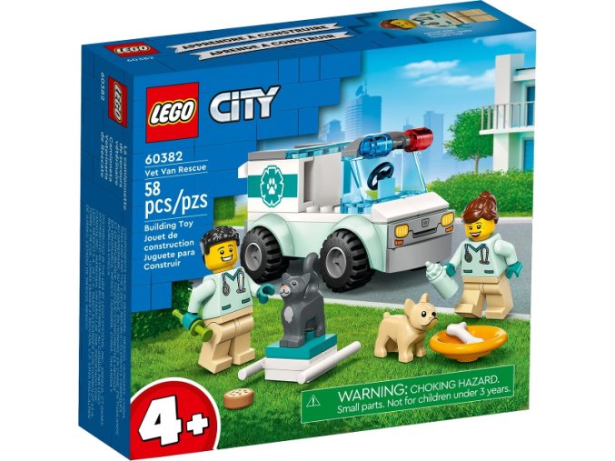 LEGO® City 60382 Veterinární záchranka