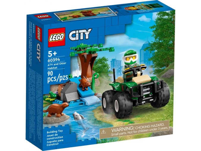 LEGO® City 60394 Čtyřkolka a vydří řeka