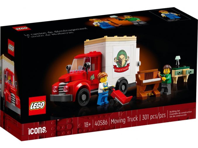 LEGO® ICONS 40586 Stěhovací vůz