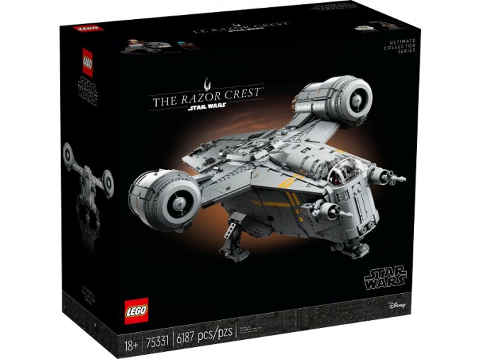LEGO® Star Wars™ 75331 The Razor Crest™  + volná rodinná vstupenka do Muzea LEGA Tábor v hodnotě 540 Kč